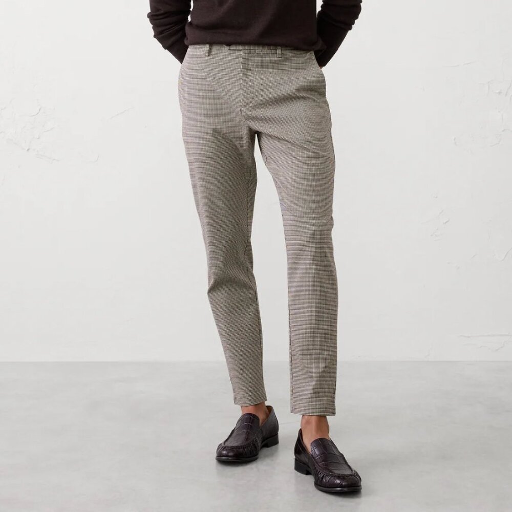 Banana Republic Slim Tapered Grayson Ankle Pant, Camel, 30x30, EUC - Picture 2 of 2